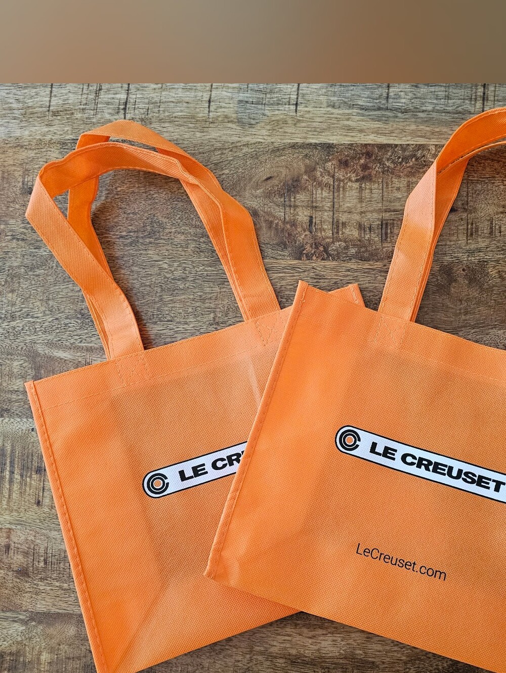 Le Creuset Orange Reusable Bag